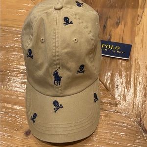 polo skull and crossbones hat